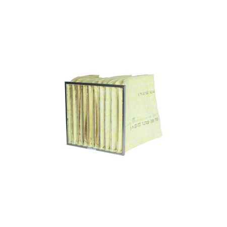 FILTRO DE AIRE 10 BOLSAS MARCO CHAPA GALVANIZADA F9 MICROFIBRA DE VÍDRIO